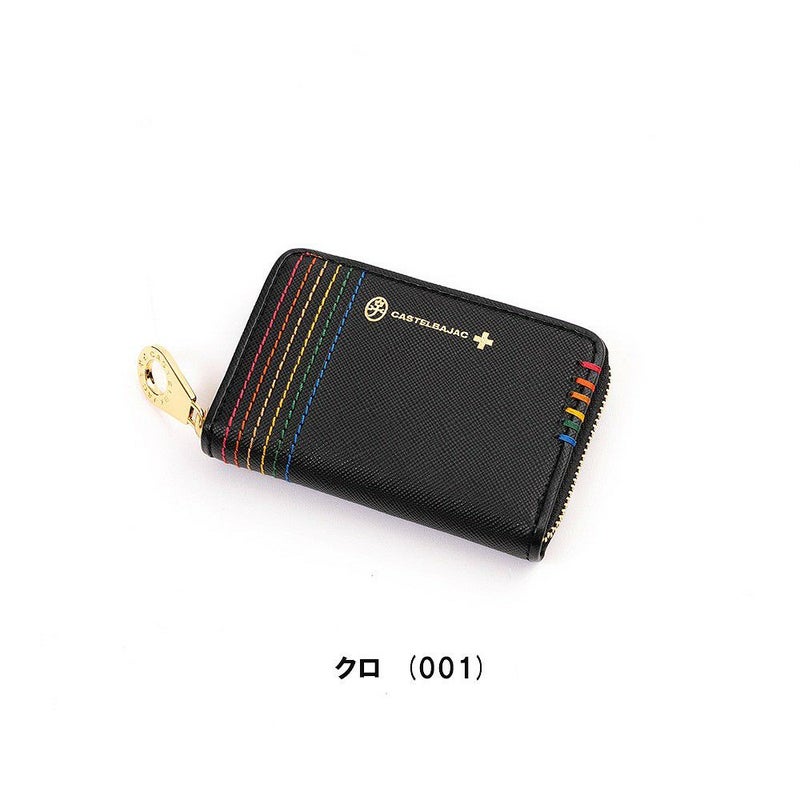 カステルバジャック小銭入れミニ財布財布CASTELBAJACシェストメンズレディースラウンドファスナーミニコンパクトコインケースブランド小さい小さめ本革27601