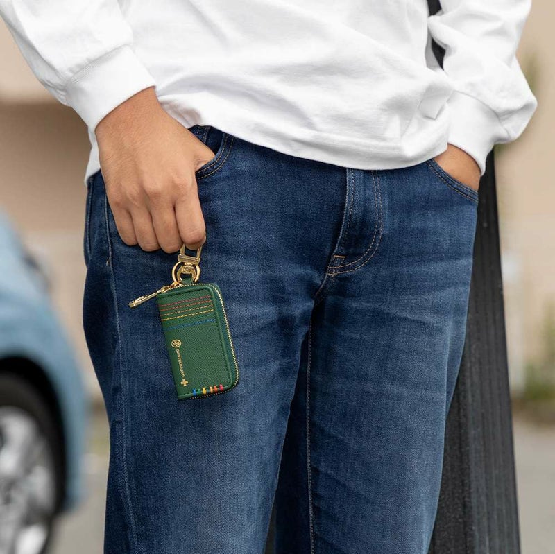 カステルバジャックキーケーススマートキー対応CASTELBAJACシェスト本革レザーメンズレディースコンパクト人気ブランドおしゃれプレゼント男性女性027609