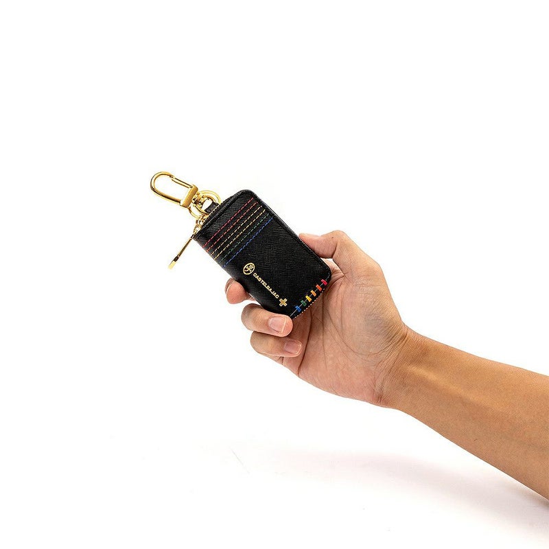 カステルバジャックキーケーススマートキー対応CASTELBAJACシェスト本革レザーメンズレディースコンパクト人気ブランドおしゃれプレゼント男性女性027609