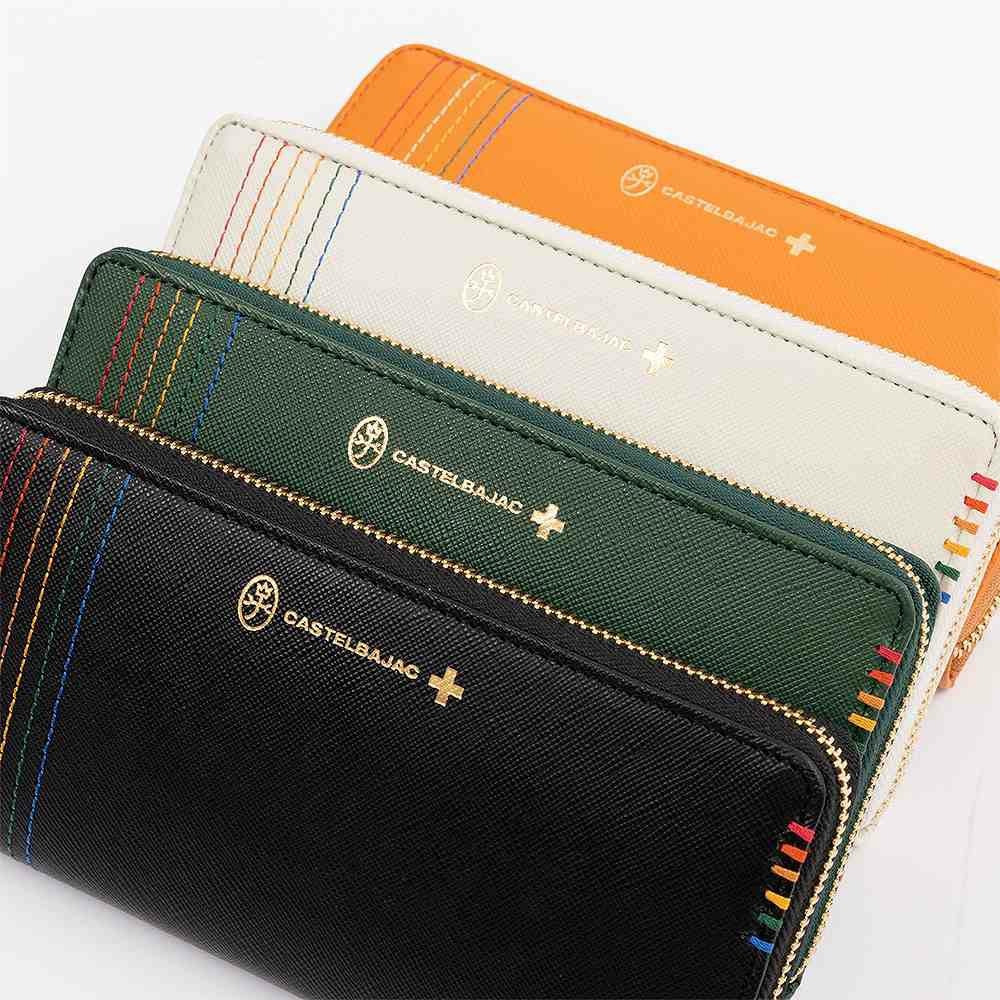 カステルバジャック財布長財布ラウンドファスナーシェストメンズレディースCASTELBAJAC本革革レザーファスナー付きファスナー小銭入れ付き大容量男性ギフトプレゼント人気ブランド27605