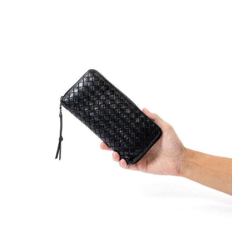 DOUBLES長財布本革ラウンドファスナー大容量革ダブルスメンズレディースファスナー付きブランド財布彼氏男性ギフトプレゼント人気カジュアルWLO-7642