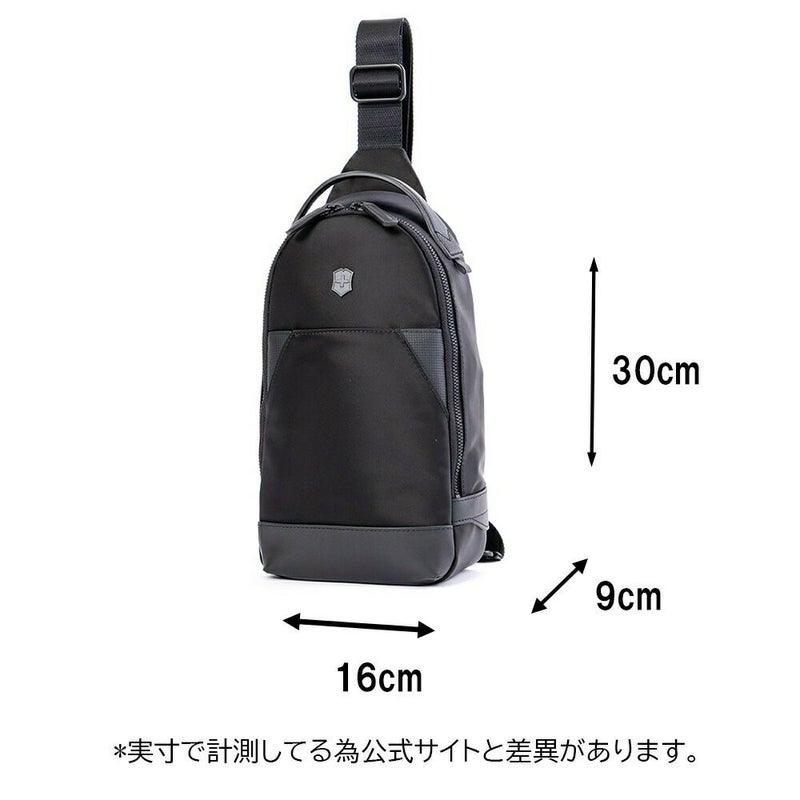 ビクトリノックスボディバッグVICTORINOXA413Lアロックスネロスリングバッグショルダーバッグビジネスバッグメンズレディースブランド611805