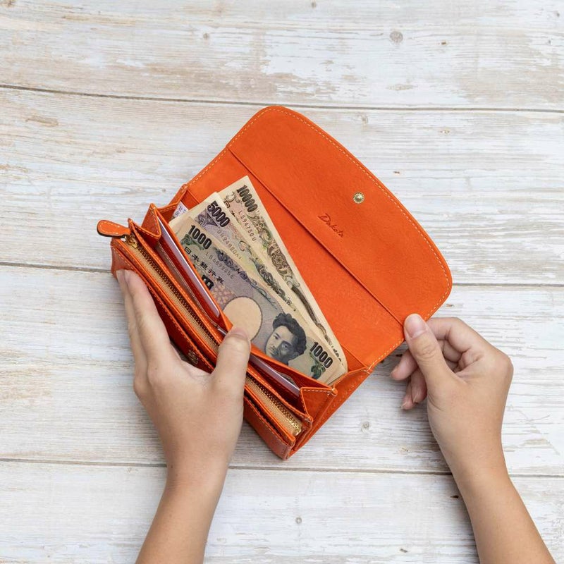 ダコタDakota長財布財布レディースイデーアかぶせレディース財布レディース長財布本革革レザー大容量かぶせ型ブランドカード入れ多数カードポケット多い大人使いやすい30代40代50代30181