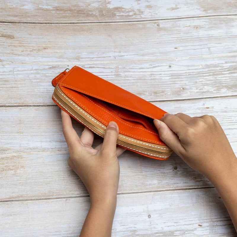 ダコタDakota長財布財布レディースイデーアラウンドファスナーファスナーレディース財布レディース長財布本革革レザー大容量ブランドおしゃれ薄い30代40代50代大人使いやすい30182