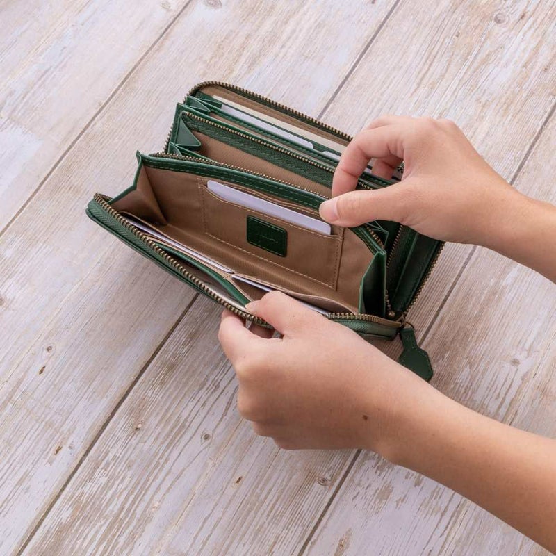 シビラ財布sybilla長財布ラウンドファスナー型ムーチョレディースブランド大容量本革5470423