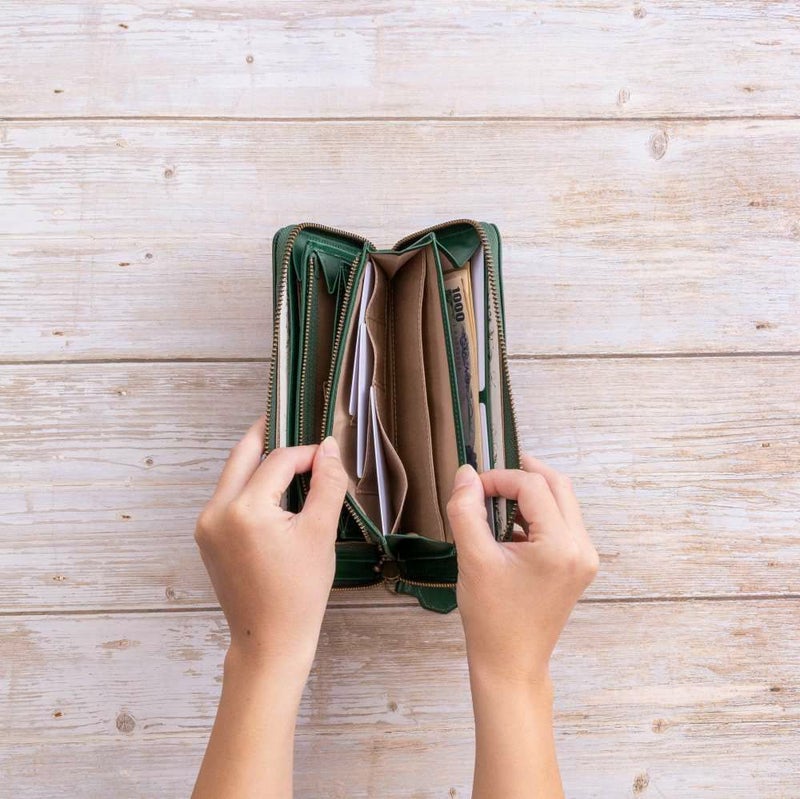 シビラ財布sybilla長財布ラウンドファスナー型ムーチョレディースブランド大容量本革5470423