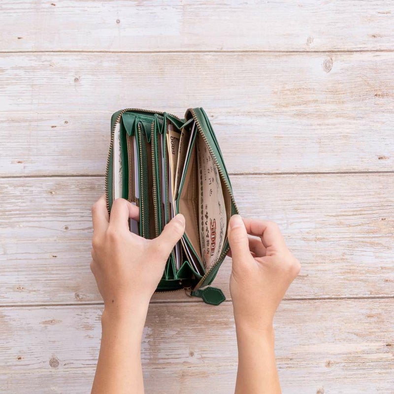 シビラ財布sybilla長財布ラウンドファスナー型ムーチョレディースブランド大容量本革5470423