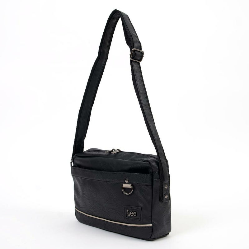 Leeリーショルダーバッグメンズレディースブランド合皮ショルダーバック斜め掛けバッグ斜めがけバッグ人気大人シンプルコンパクトおしゃれ320-3108