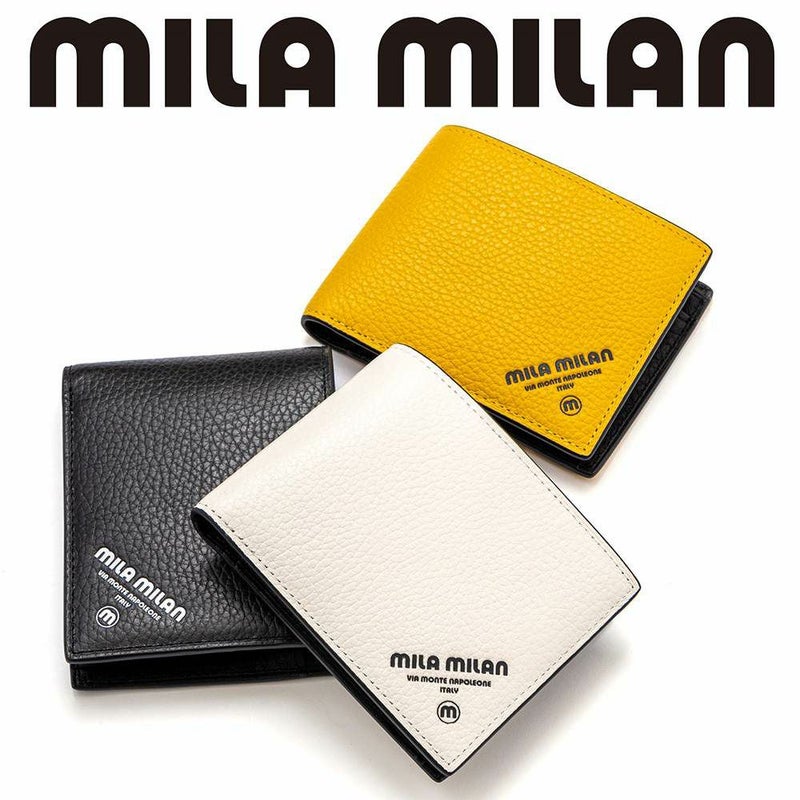 ミラ・ミラン財布二つ折りメンズレディース二つ折り財布ブランド人気おすすめmilamilanミラミラン253624