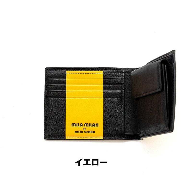 ミラ・ミラン財布二つ折りメンズレディース二つ折り財布ブランド人気おすすめmilamilanミラミラン253624