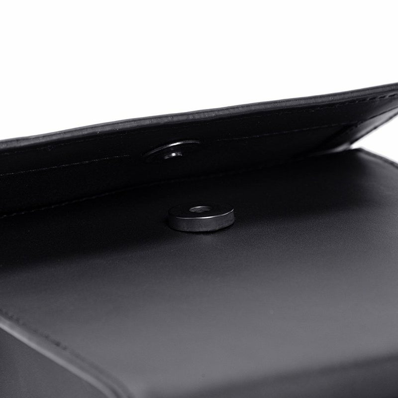 KLONクローンミニトートバッグショルダーバッグ2WAYレディースACTIVELEATHERBAG-VNM-FLAPTYPEトートハンドバッグミニトートおしゃれかわいいBLACK×BLACK