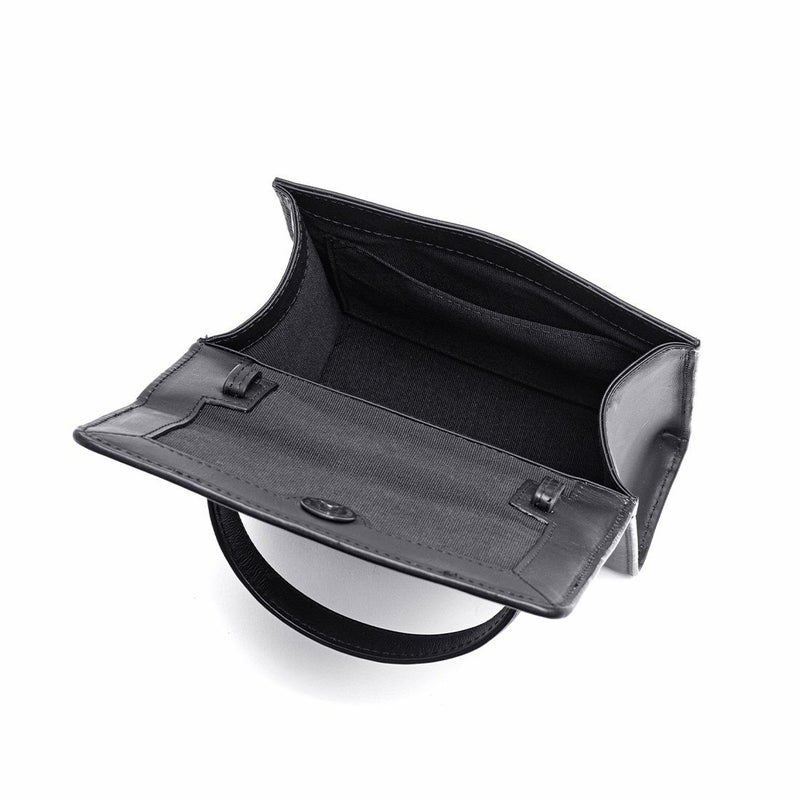 KLONクローンミニトートバッグショルダーバッグ2WAYレディースACTIVELEATHERBAG-VNM-FLAPTYPEトートハンドバッグミニトートおしゃれかわいいBLACK×BLACK