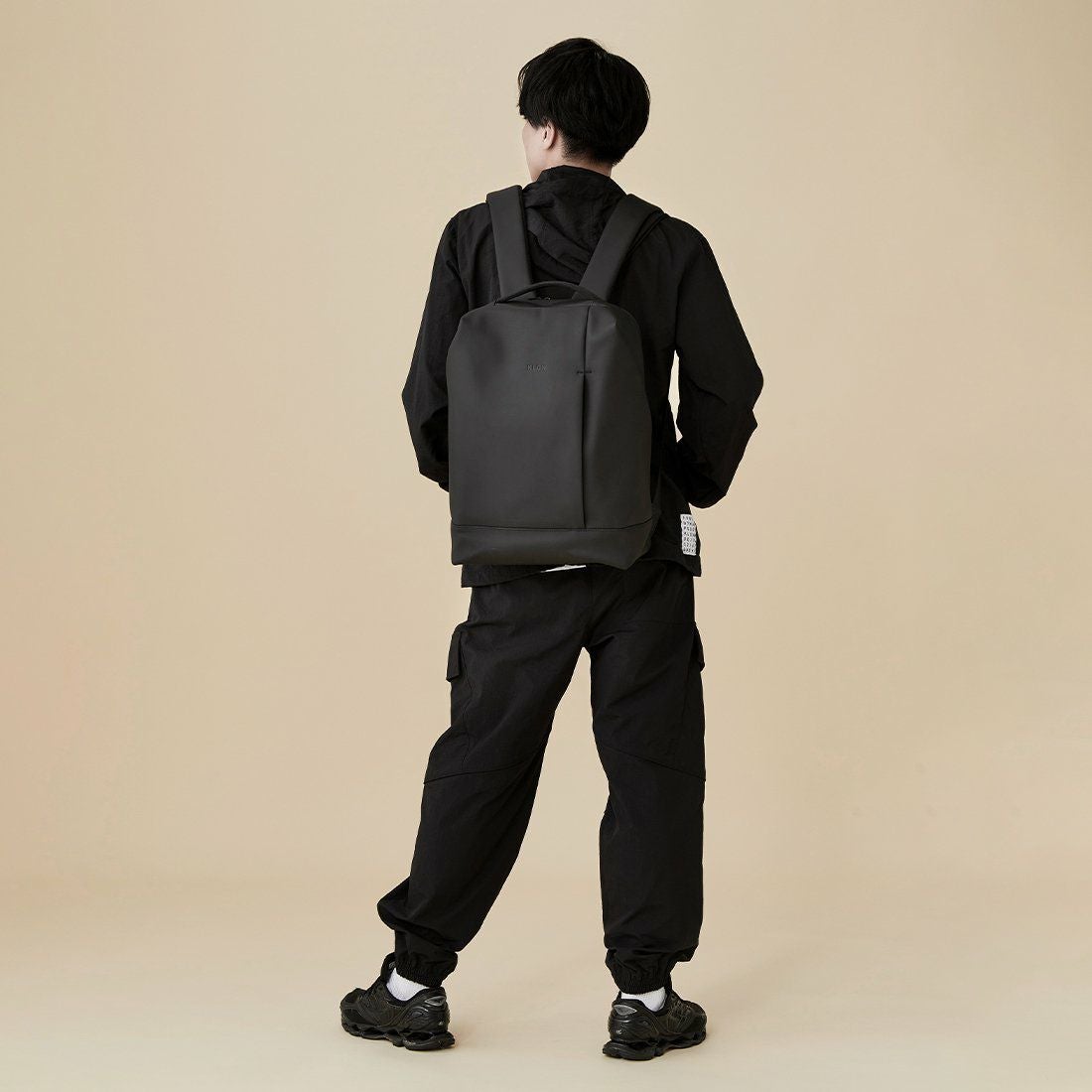 KLONリュッククローンメンズレディースMATTECOATEDRUCKSACK-BOD16Lバックパックリュックサック通学通勤撥水おしゃれブラック黒モノトーン