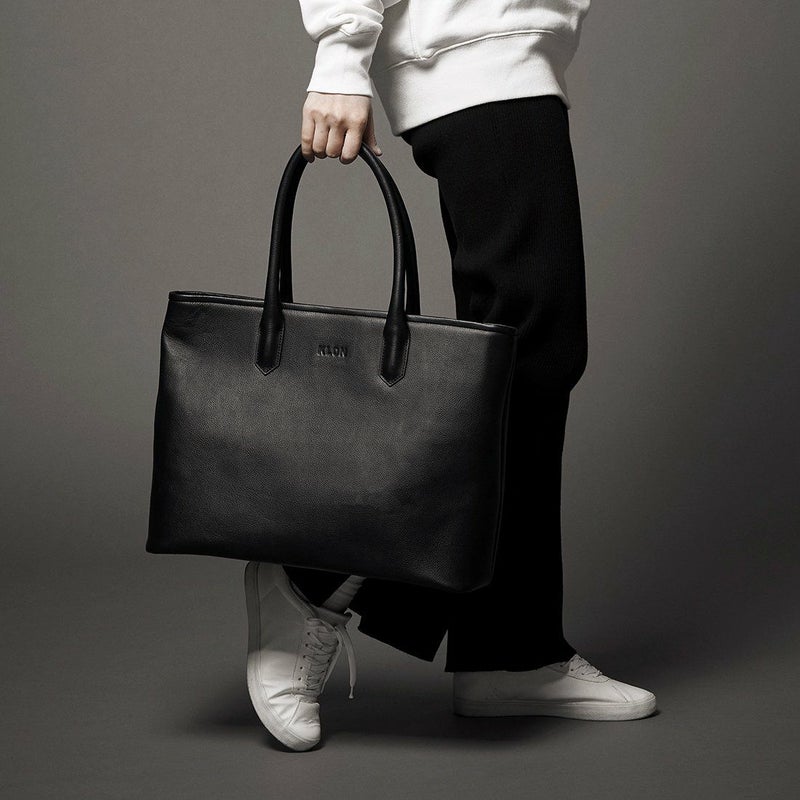 KLONトートバッグクローンメンズレディースKLONSTORAGETOTEBAG-VNM-LEATHERトートトートバック肩掛けカバン本革レザーレザートートシンプル通学通勤おしゃれ