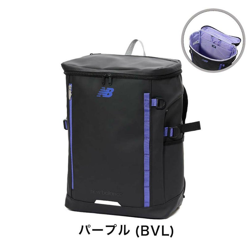 ニューバランスリュック通学限定カラー最上位モデルnewbalance30LA3ボックス型リュックサック男子女子中学生高校生女子高生メンズレディーススポーツリュック防水撥水大容量2025年LAB45692