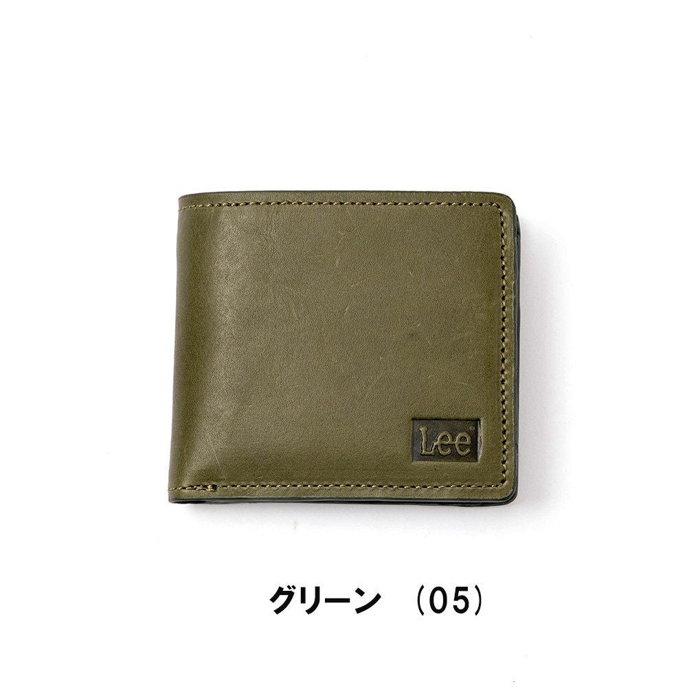 Leeリー財布二つ折りメンズレディース二つ折り財布本革革レザー2つ折り2つ折り財布ウォレット彼氏折りたたみギフトプレゼント人気ブランド薄い小銭入れあり小銭入れ付き320-1792
