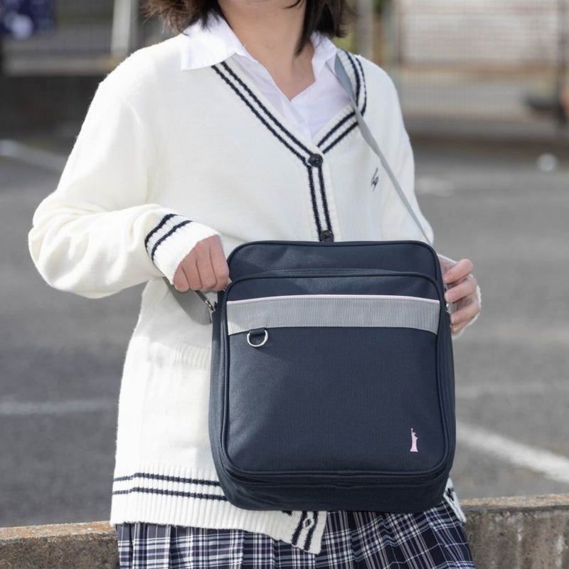 イーストボーイショルダースクバスクールバッグショルダーEASTBOYA4縦型高校生女子高生女子ショルダーバッグスクールショルダーバッグスクールショルダースクバレディースブランド通学人気おしゃれ3209079