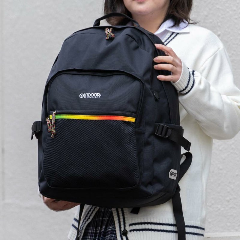 アウトドアリュックOUTDOORPRODUCTS通学30L女子男子レディースメンズアウトドアプロダクツリュックサック通学用リュック大容量ブランド高校生中学生女子高生おしゃれ可愛いかわいい62606