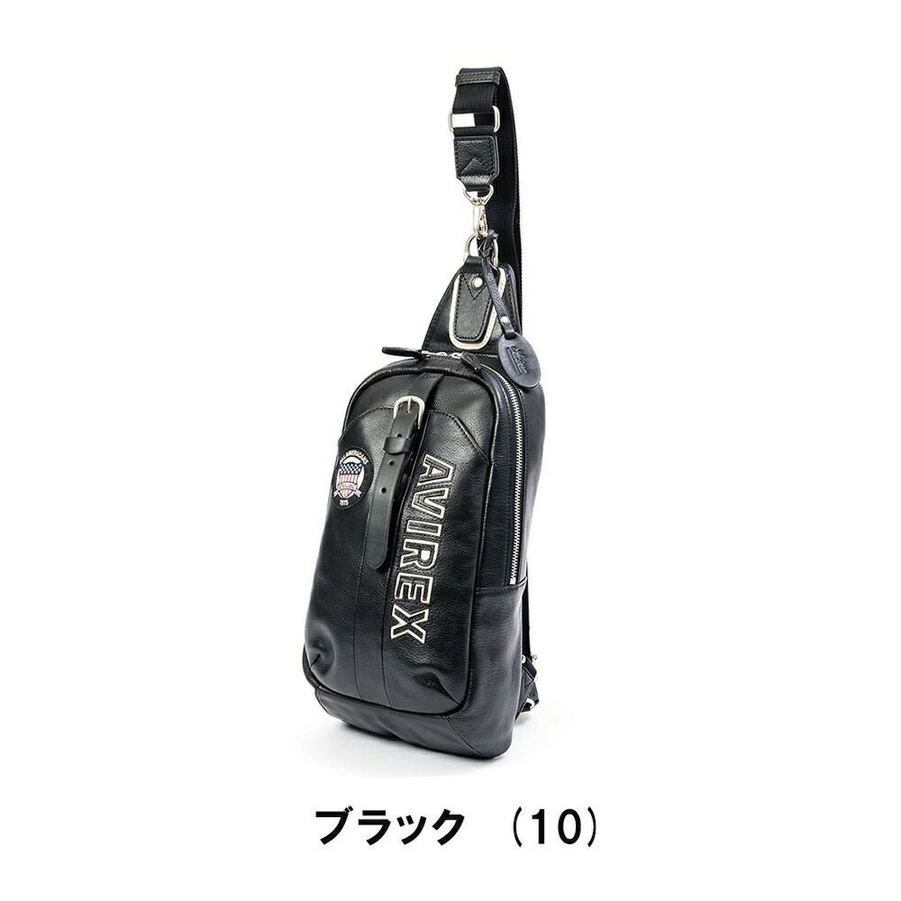 【限定】AVIREXアビレックスボディバッグ本革ショルダーバッグワンショルダーバッグONESHOULDERブルトリミテッドエディションBULTOLIMITRDEDITIONメンズレディースレザーアヴィレックスAVX5629