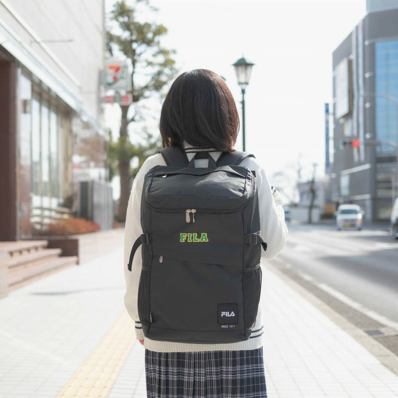 【2023新作】フィラリュックFILA30LB4ボックス型大容量レトロ男子女子メンズレディース中学生高校生女子高生リュックサックスクールリュック通学リュックスポーツリュックブランド7804