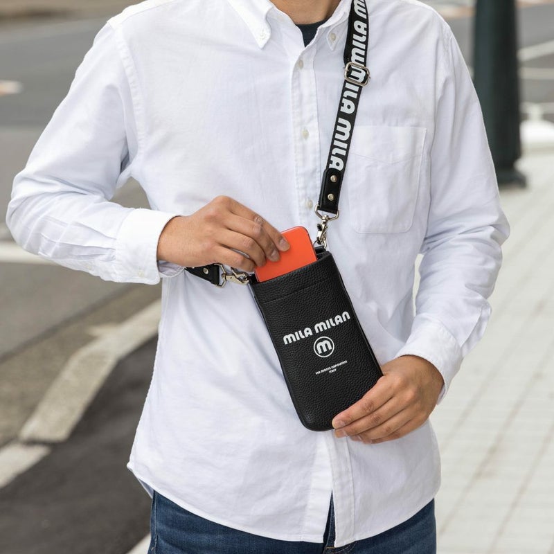 ミラ・ミランショルダーバッグスマホショルダーブランドメンズレディースmilamilanコルソスマホショルダーバッグスマートフォンショルダーバッグショルダーバックおしゃれミラミラン人気250101