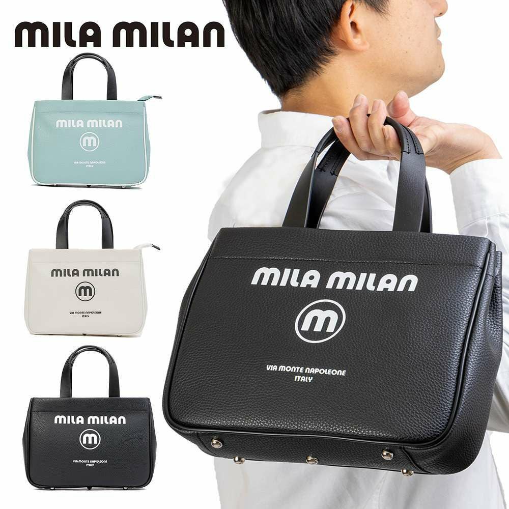 ミラ・ミラントートバッグミニmilamilanミニトートバッグコルソメンズレディースハンドバッグセカンドバッグミニトートブランド大人ゴルフゴルフバッグミラミラン250501