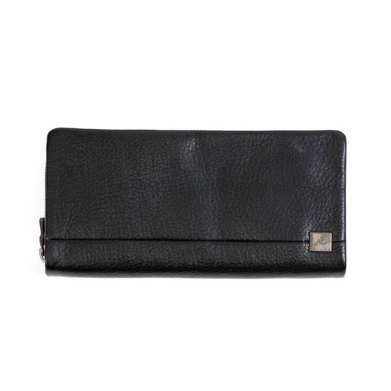 LANVINenBleu長財布財布人気ブランド本革革レザーロングウォレットラウンドファスナーギフトプレゼント彼氏人気ランバンオンブルー536606