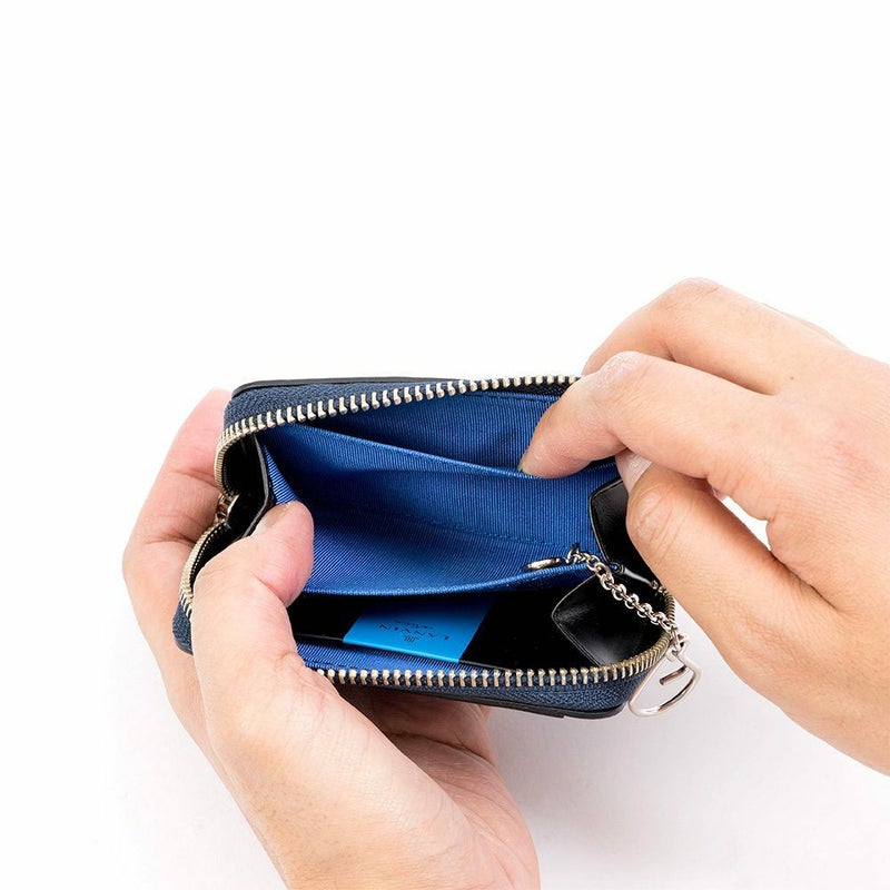 LANVINenBleu小銭入れランバンオンブルーワグラムミニ財布財布メンズレディースミニウォレットミニコンパクトコインケースブランド人気薄い小さい本革579601