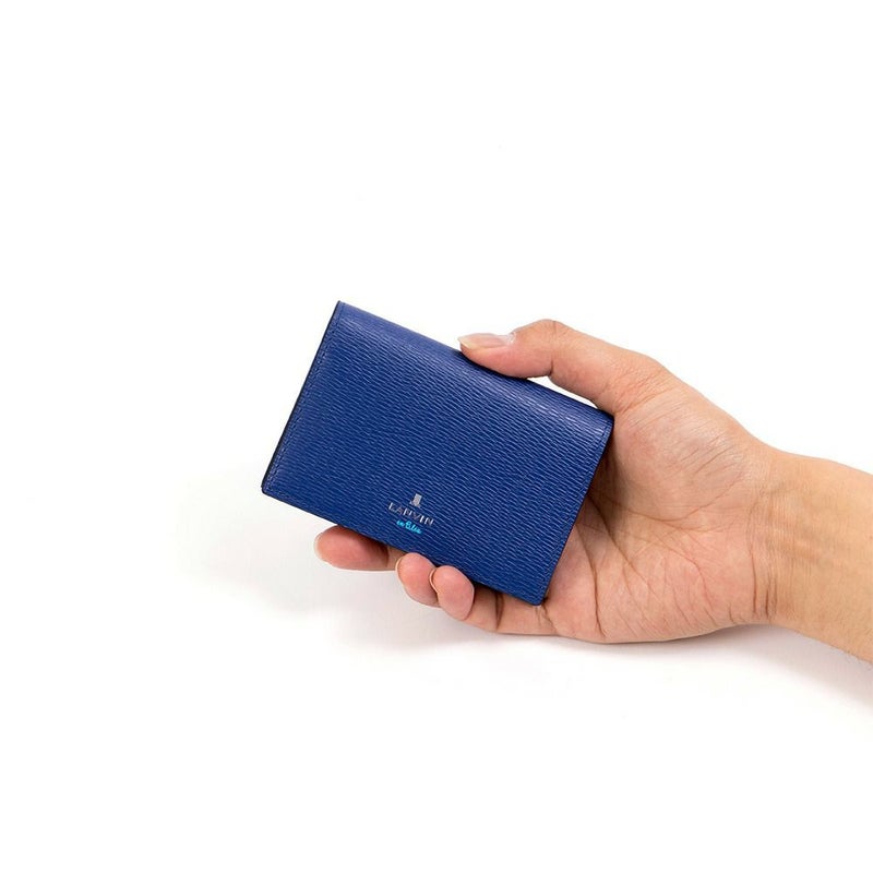 LANVINenBleu名刺入れランバンオンブルーワグラム牛革レザー名刺いれ名刺入名刺ケースカードケース小物ギフトプレゼントおしゃれビジネスブランド579603