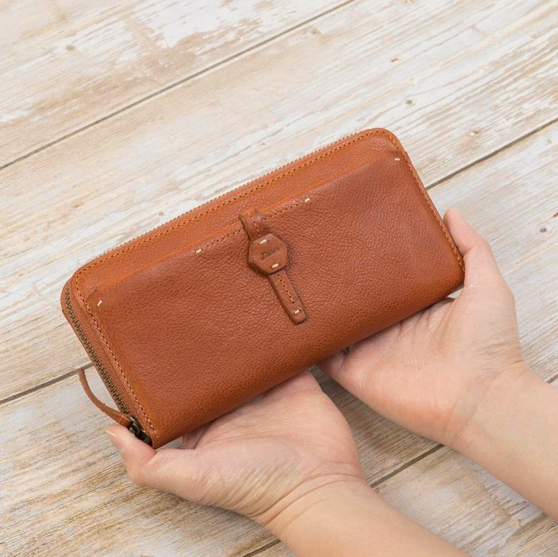 ダコタDakota長財布レディースエザーゴノラウンドファスナー財布ファスナーレディース財布レディース長財布本革革レザー大容量ブランドおしゃれ薄いかわいい人気評判カード入れ多い30代40代50代30774