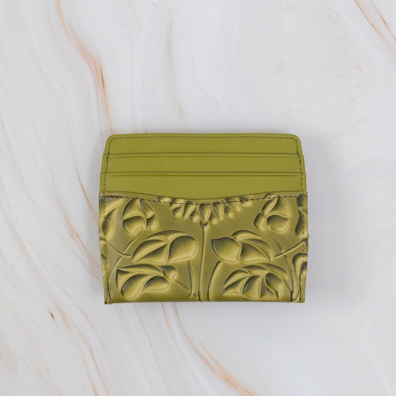 シビラ小銭入れ財布sybillaソンブラレディースブランドかわいい本革革花柄緑色オレンジブルーグリーン5470445