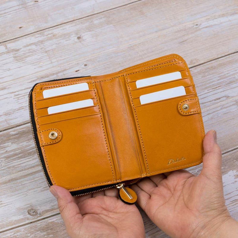 ダコタDakota財布二つ折りチェルキオレディース二つ折り財布小銭入れファスナー本革革レザー2つ折り2つ折り財布ブランドおしゃれかわいいコンパクト評判人気30521