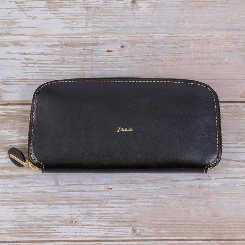 ダコタDakota長財布レディースチェルキオラウンドファスナー財布ファスナーレディース財布レディース長財布本革革レザー大容量ブランドおしゃれ薄いカード入れ多いカードポケット多数30523