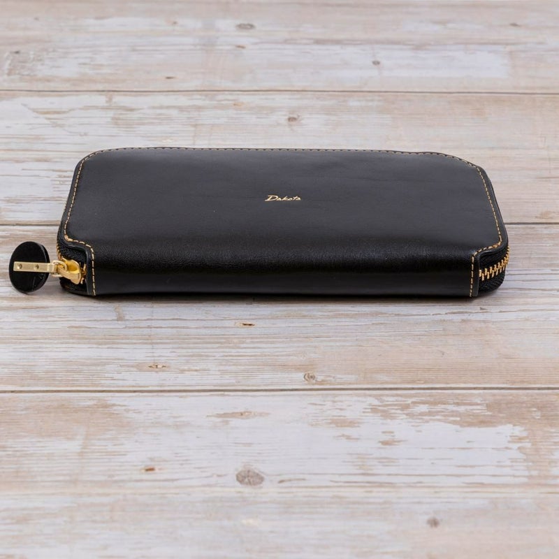 ダコタDakota長財布レディースチェルキオラウンドファスナー財布ファスナーレディース財布レディース長財布本革革レザー大容量ブランドおしゃれ薄いカード入れ多いカードポケット多数30523