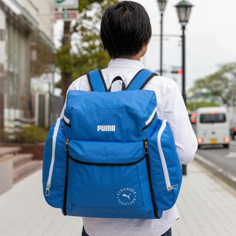 PUMAリュックサブリュックプーマ46L54L子供男子女子メンズレディースキッズ大容量容量拡張修学旅行林間学校合宿遠足ジュニア小学生中学生1泊2泊かわいいおしゃれJ20161