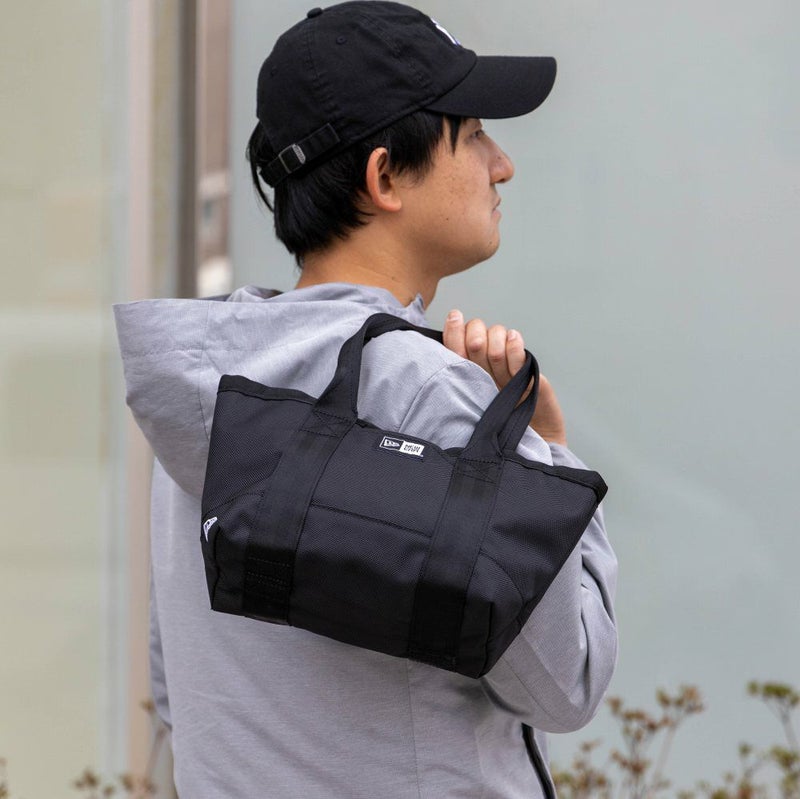 ニューエラトートバッグミニNEWERAミニトートバッグメンズレディーストートバックミニトート小さめ軽量ゴルフおしゃれカジュアルブランドNEWERA