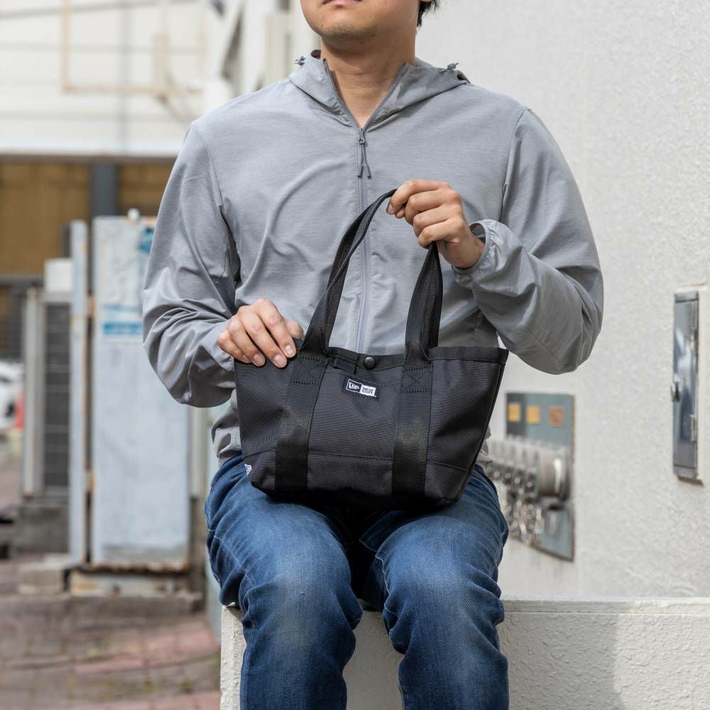 ニューエラトートバッグミニNEWERAミニトートバッグメンズレディーストートバックミニトート小さめ軽量ゴルフおしゃれカジュアルブランドNEWERA