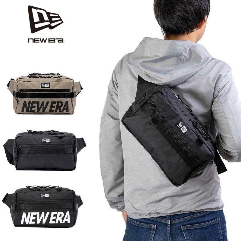 ニューエラウエストバッグスクエアNEWERAメンズレディースボディバッグショルダーバッグウエストポーチバッグワンショルダーバッグ斜めがけバッグ斜め掛けバッグブランドNEWERA