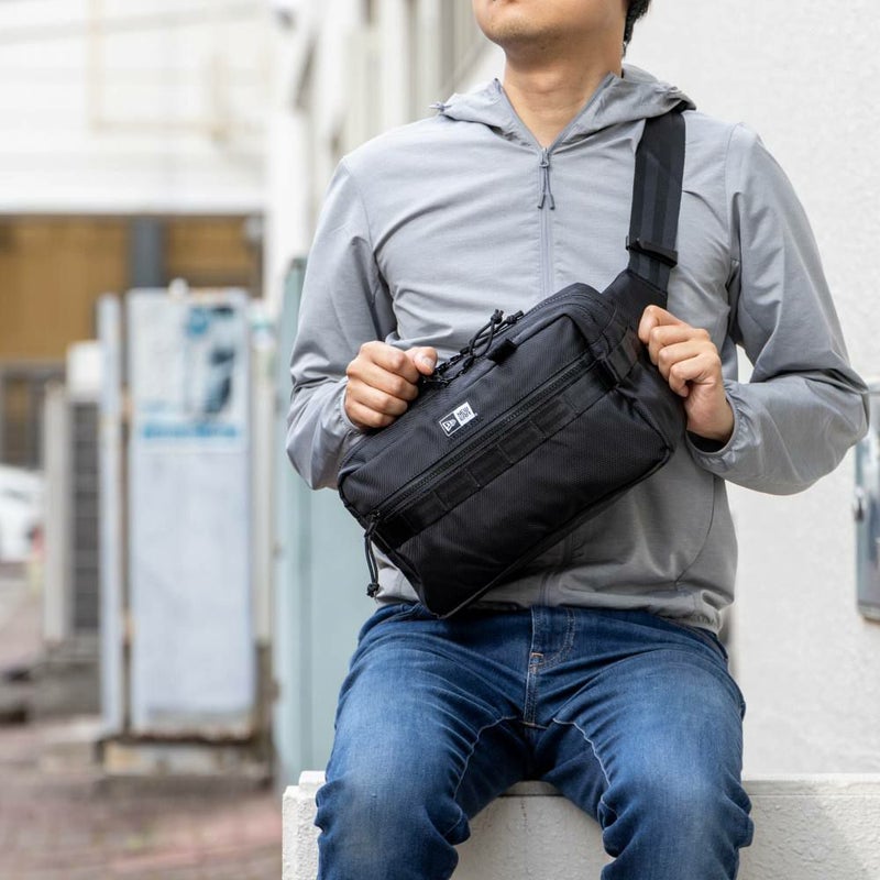 ニューエラウエストバッグスクエアNEWERAメンズレディースボディバッグショルダーバッグウエストポーチバッグワンショルダーバッグ斜めがけバッグ斜め掛けバッグブランドNEWERA