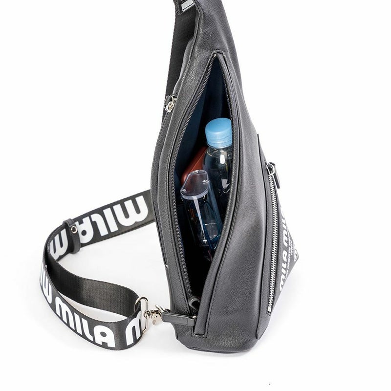ミラ・ミランボディバッグワンショルダーバッグブランドメンズレディースmilamilanプリモショルダーバッグボディバック大容量大きめおしゃれミラミラン人気261912