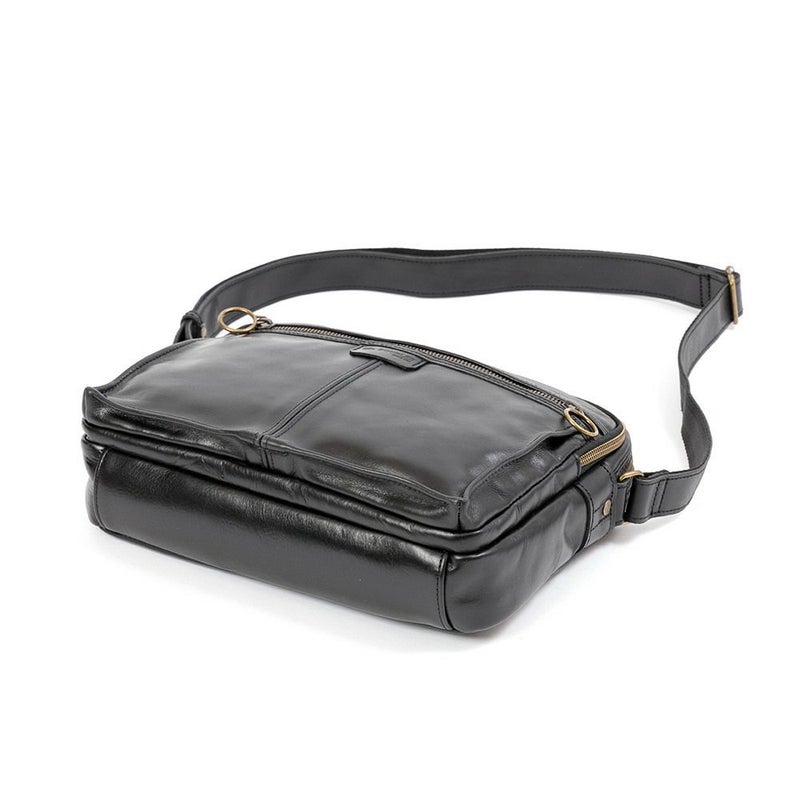 DOUBLESダブルスショルダーバッグB5バッグメンズレディース本革革レザーブランドおしゃれショルダーBCG-7405