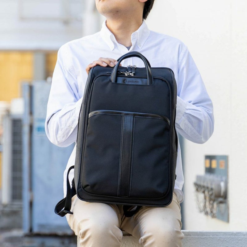 ムスタッシュmoustacheontimeビジネスリュックリュックビジネスバッグA4リュックリュックサックビジネスカジュアルメンズ通勤通勤リュック多機能ブラック黒人気ブランドJOM-2560