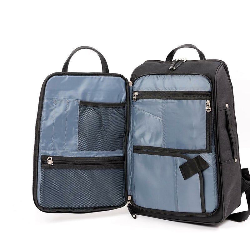 ムスタッシュmoustacheontimeビジネスリュックリュックビジネスバッグA4リュックリュックサックビジネスカジュアルメンズ通勤通勤リュック多機能ブラック黒人気ブランドJOM-2560