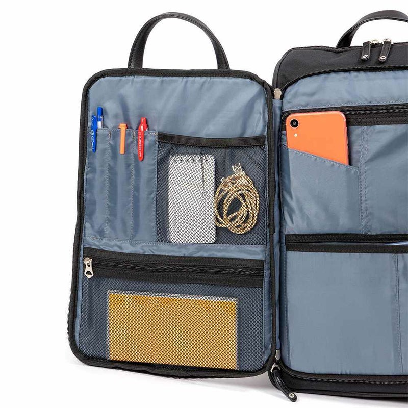 ムスタッシュmoustacheontimeビジネスリュックリュックビジネスバッグA4リュックリュックサックビジネスカジュアルメンズ通勤通勤リュック多機能ブラック黒人気ブランドJOM-2560