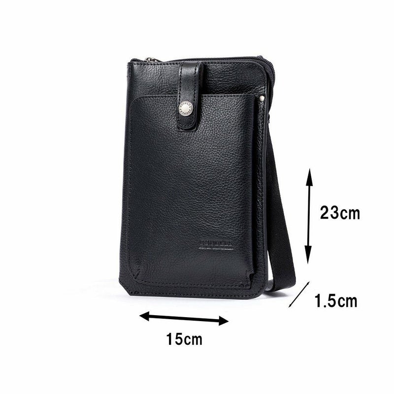 スマホショルダーショルダーポーチ本革ショルダーバッグDOUBLESダブルス財布が入るスマホポーチスマートフォンショルダーバッグ大きめメンズレディース革レザーブランドおしゃれJYS-7356