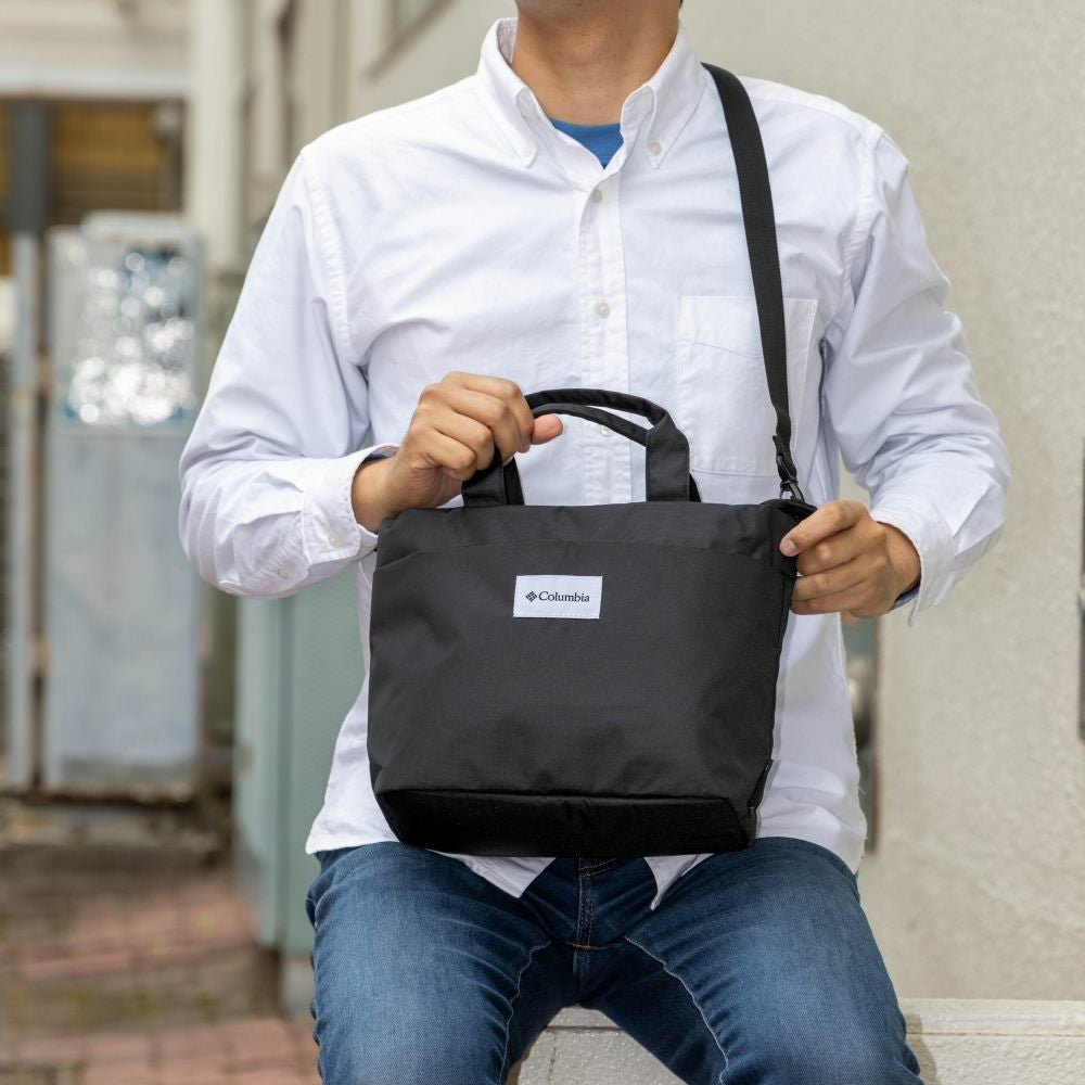 コロンビアショルダーバッグミニトートバッグ2WAYメンズレディースColumbiaB5ショルダーバックミニトートアウトドアブランド人気軽量軽いおしゃれ旅行大人PU8632