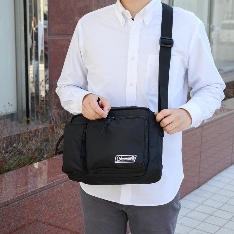 コールマンショルダーバッグColemanWALKERSHOULDERショルダーバックメンズレディースショルダー斜めがけ斜め掛け肩掛けカバンおしゃれ人気通学通勤ブランド大きめ大人ウォーカーショルダー
