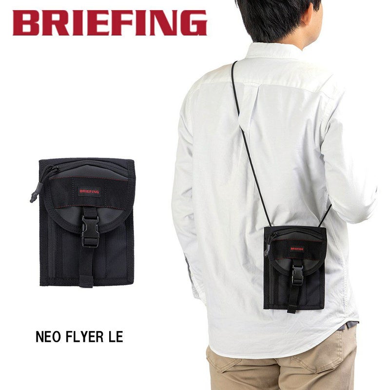 ブリーフィングBRIEFINGショルダーバッグNEOFLYERLEメンズレディースサコッシュショルダーバックパスポートケースパスポート入れ旅行海外旅行BRA231A17