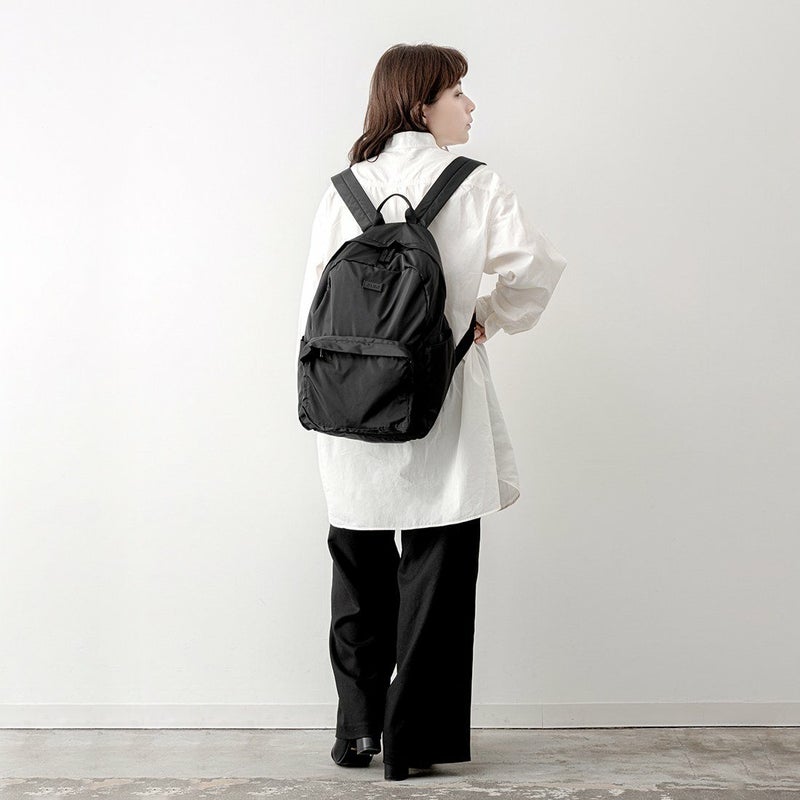 KLONリュッククローンレディースメンズKLONPACKABLE2WAYBACKPACKバックパックリュックサック折りたたみ軽量小さめショルダーバッグおしゃれブラック黒
