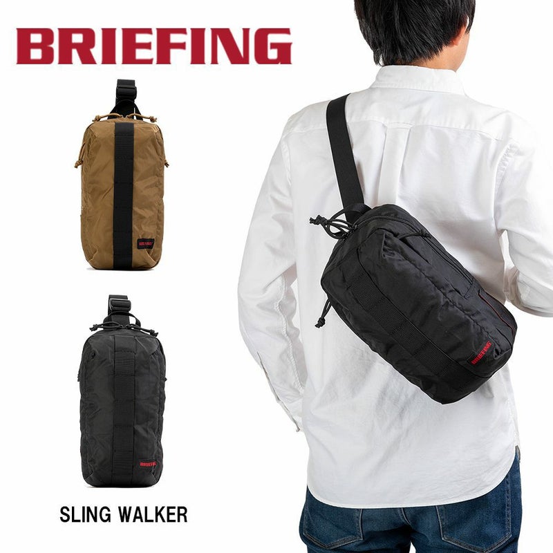 ブリーフィングBRIEFINGJUMPボディバッグSLINGWALKERメンズレディースバッグショルダーバッグブランドBRA231L71
